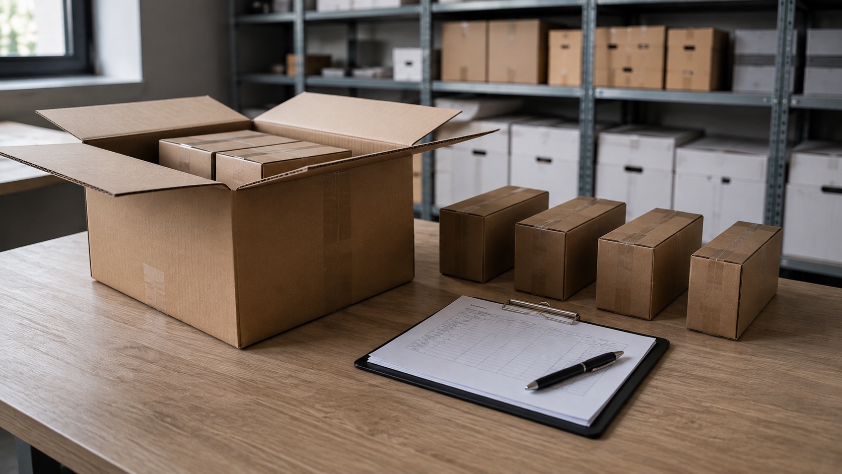 Goederenontvangst: controle van een binnengekomen distributeurslevering.